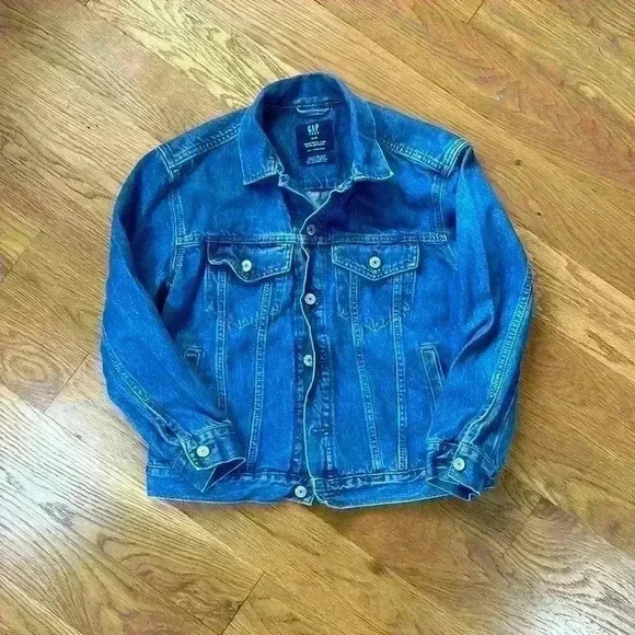 Gap Teen Classic Denim Jacket Size XL Excellent Condition - Picture 1 of 5